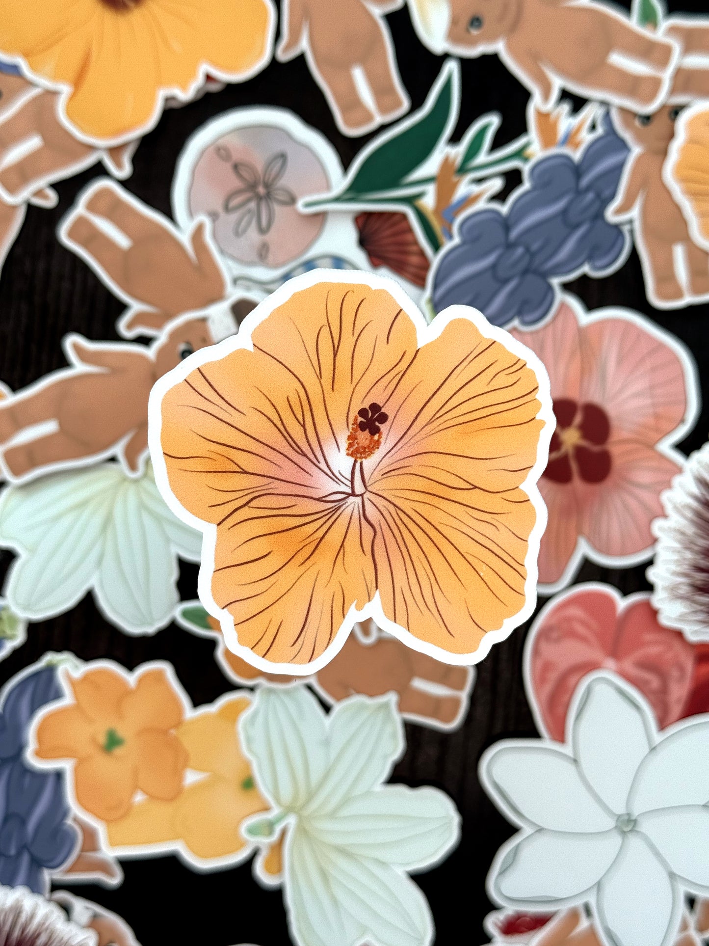 Hibiscus Sticker