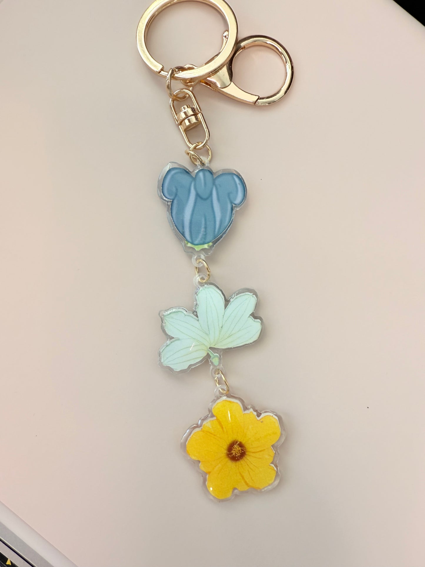 Flowers Of Hawaii Keychain