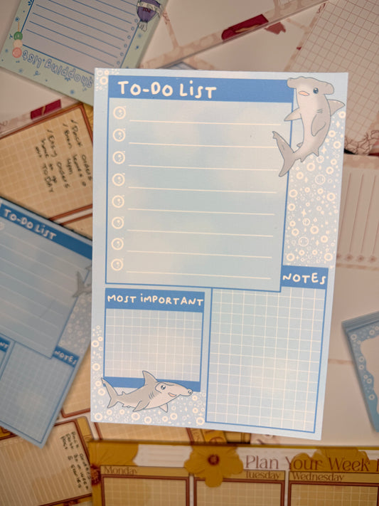 Hammer-Time Daily Planner Pad