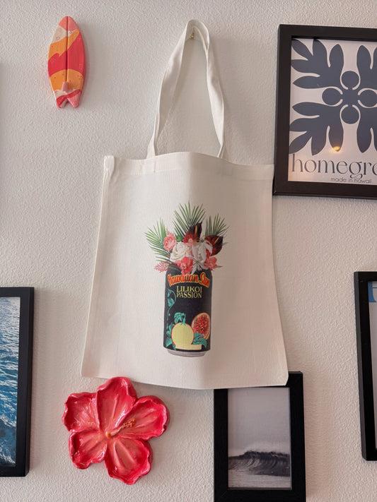 Lilikoi Passion Bouquet Tote Bag