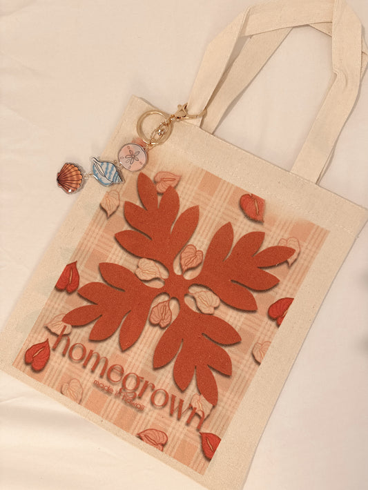 HomeGrown Anthurium Palaka Tote Bag