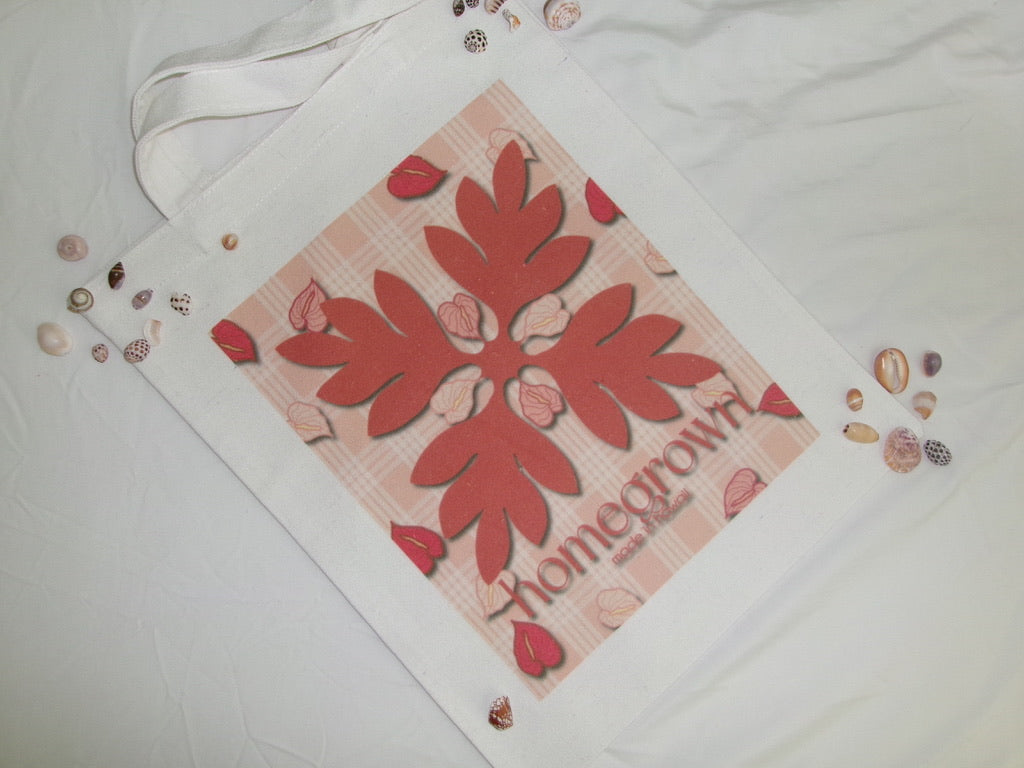 HomeGrown Anthurium Palaka Tote Bag