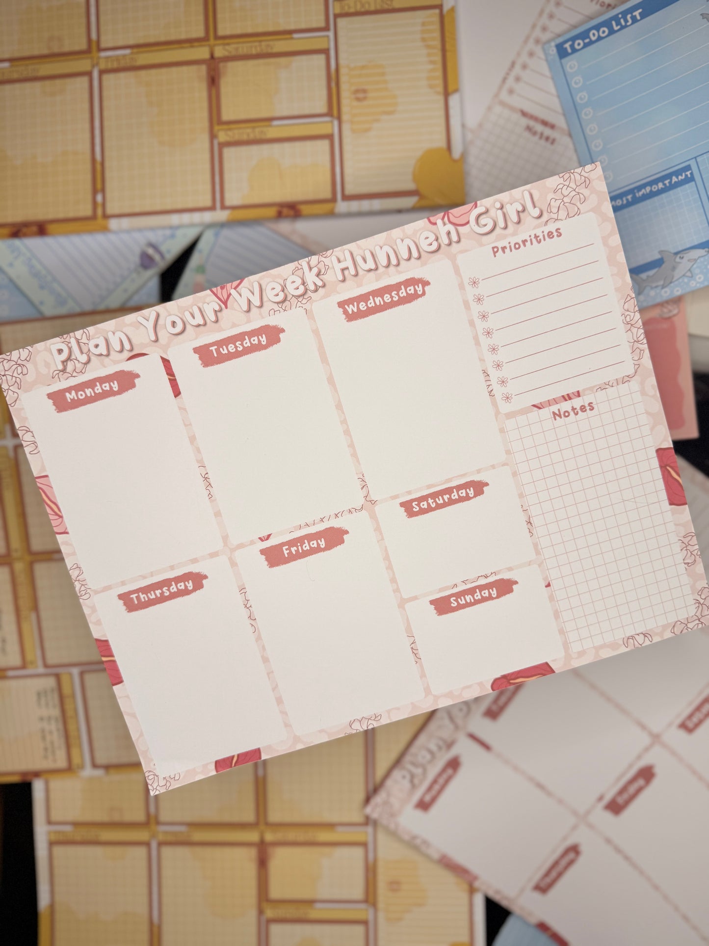 Puakenikeni Weekly Planner Pad